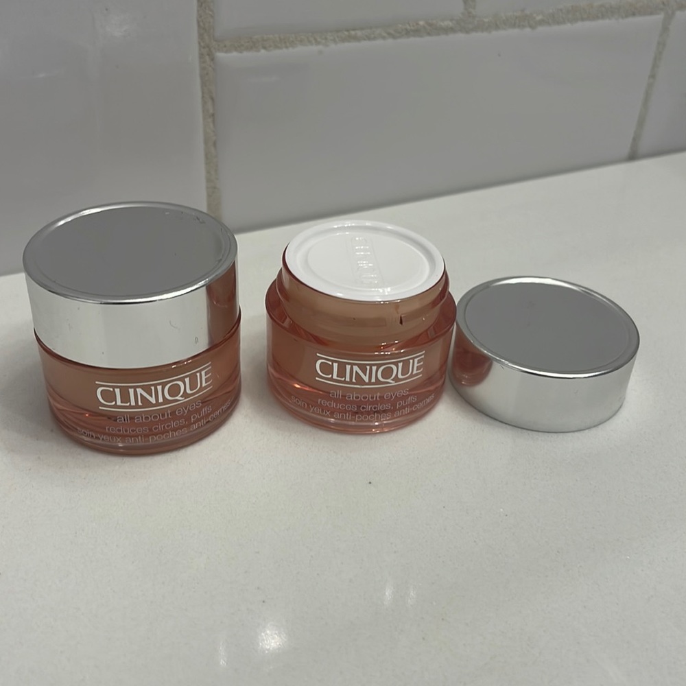 2 brand new clique all about eyes. Eye cream